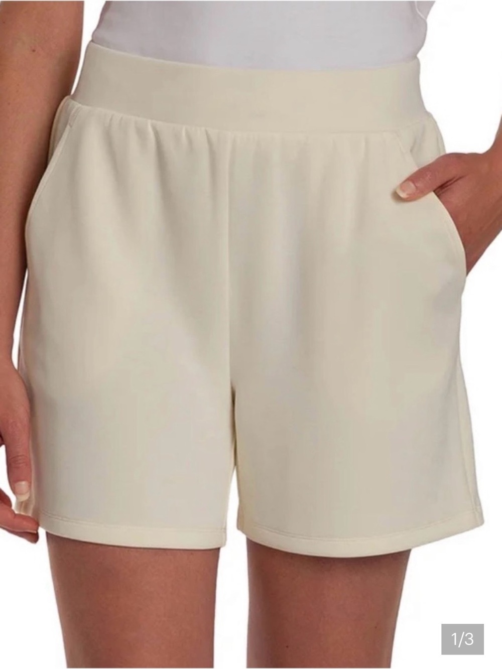 Lazypants Luxe pull on shorts